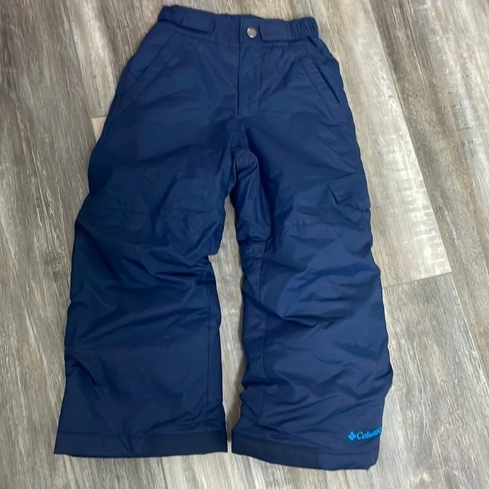 Columbia navy snowpants waterproof toddler size XXS